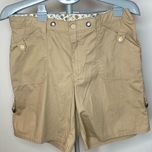 Lee Women's Tan Cargo Shorts